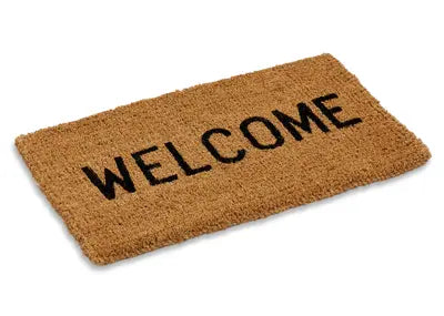 Welcome Coir Doormat - 18" x 30" - entryway product view