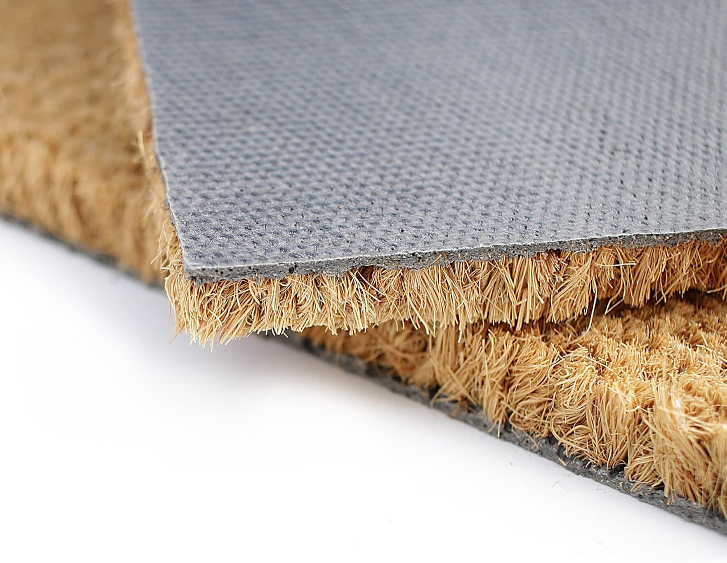 Ecomills Coco Coir Door Mat, 17" x 30" x 0.5", Heavy Duty, Indoor Outdoor, Large Size, Non-Slip Backing, Mats for Entry Ways, Garage, Floors, Patio, Entrance Areas