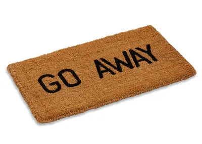 Go Away Coir Doormat