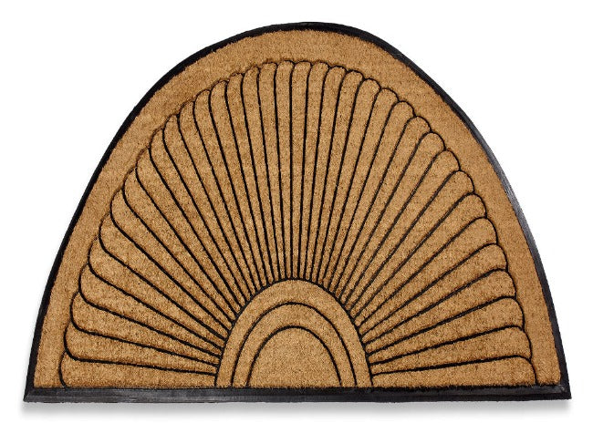 large sun ray doormat