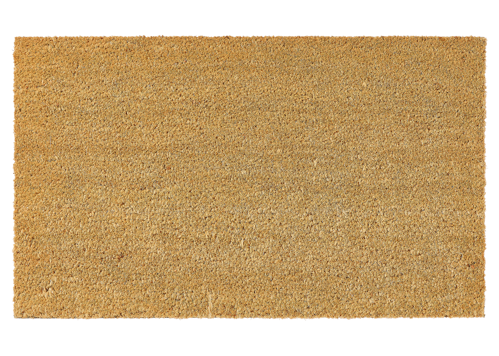 Colored Coco Coir Mat Custom Sizes with Non-Slip Vinyl Backing backing detail