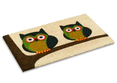 Twin Owl Coir Doormat - 18" x 30" - alternate product view