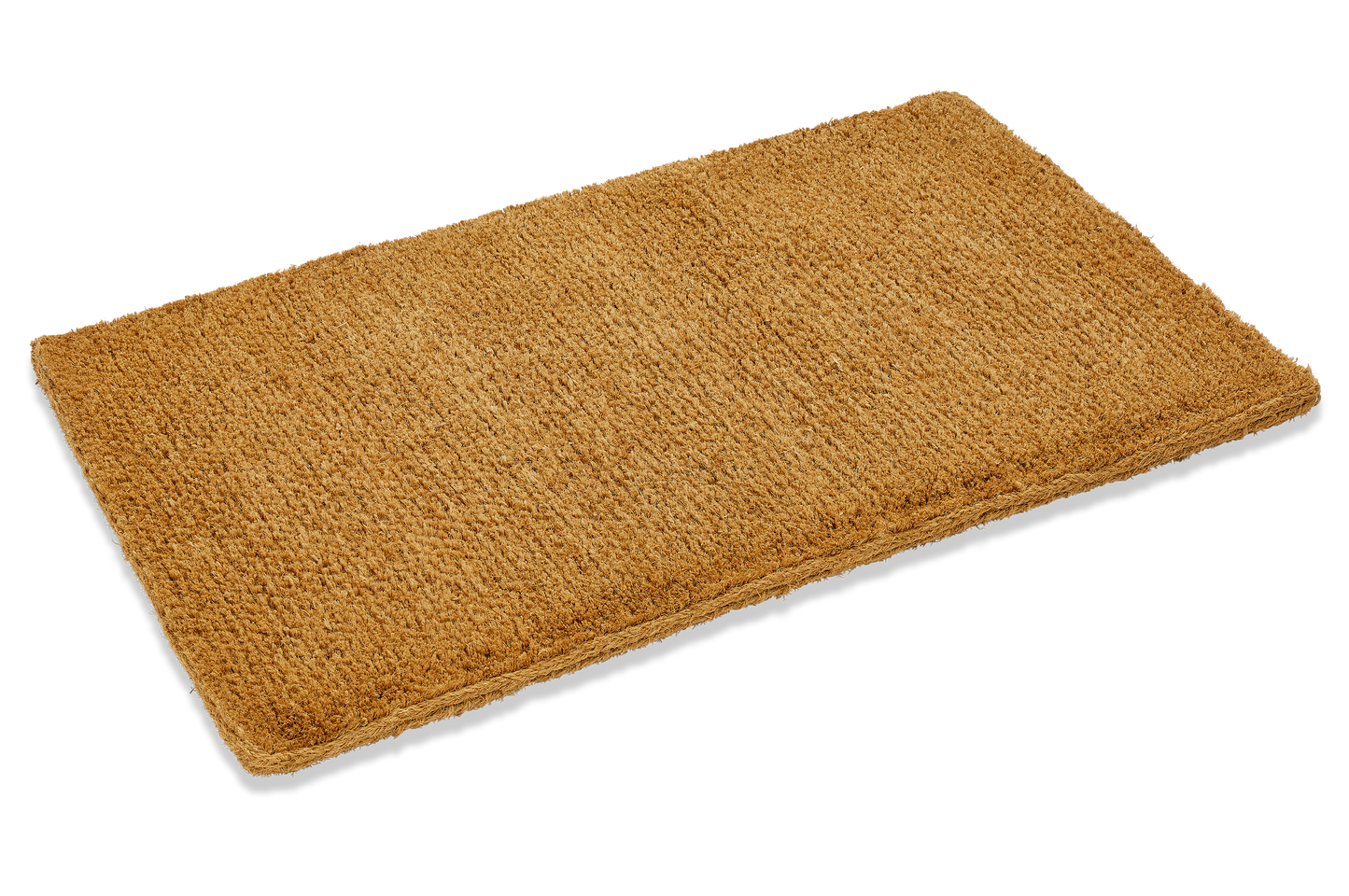 Coco Coir Door Mat with Woven Backing – Extra Thick Heavy-Duty Natural Fiber Entry Mat (Multiple Sizes)