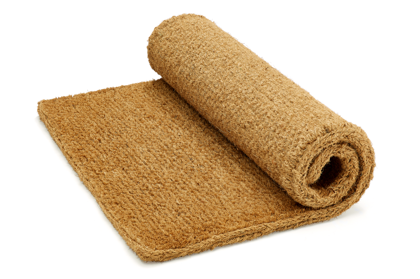 Coco Coir Door Mat with Woven Backing – Extra Thick Heavy-Duty Natural Fiber Entry Mat (Multiple Sizes)