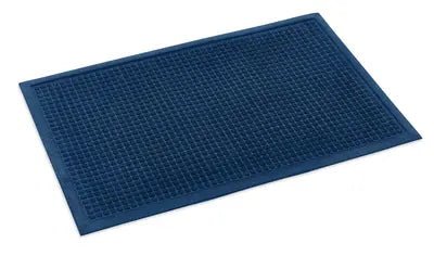 Eco Water Trapper Entrance Mat - 24" x 36" / Blue - close-up product view - view 1