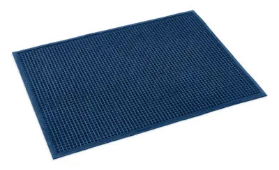 Eco Water Trapper Entrance Mat - 36" x 48" / Blue - close-up product view - view 1