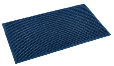 Eco Water Trapper Entrance Mat - 36" x 60" / Blue - close-up product view - view 1