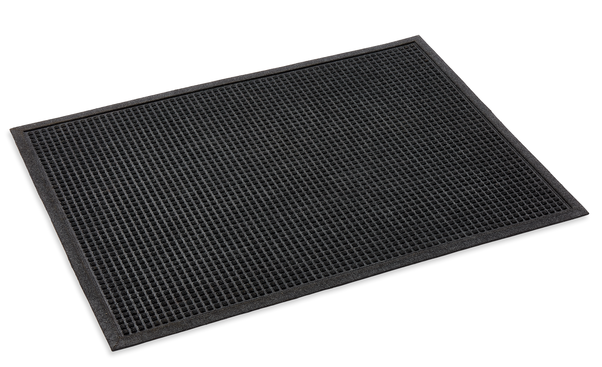 36" x 48" Charcoal Eco Water Trapper Entrance Mat - close-up product view