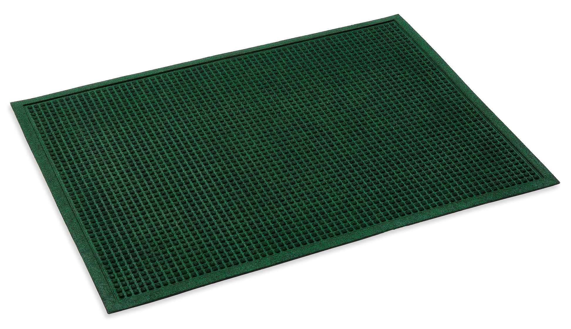 36" x 48" Green Eco Water Trapper Entrance Mat - close-up product view