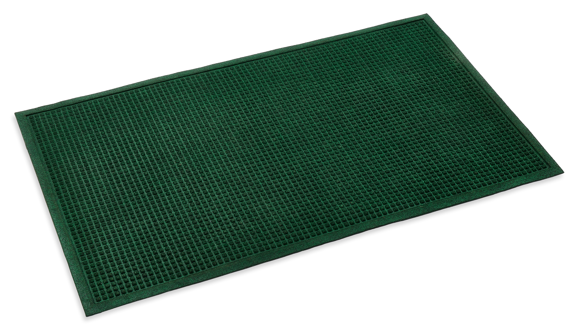 36" x 60" Green Eco Water Trapper Entrance Mat - close-up product view