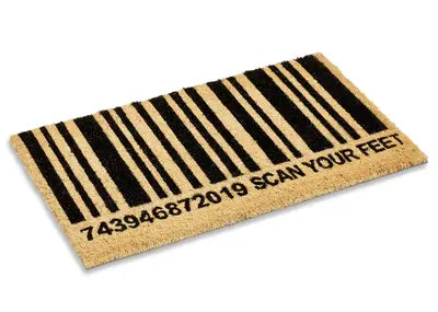 Scan Your Feet Coir Doormat - 18" x 30" - alternate product view