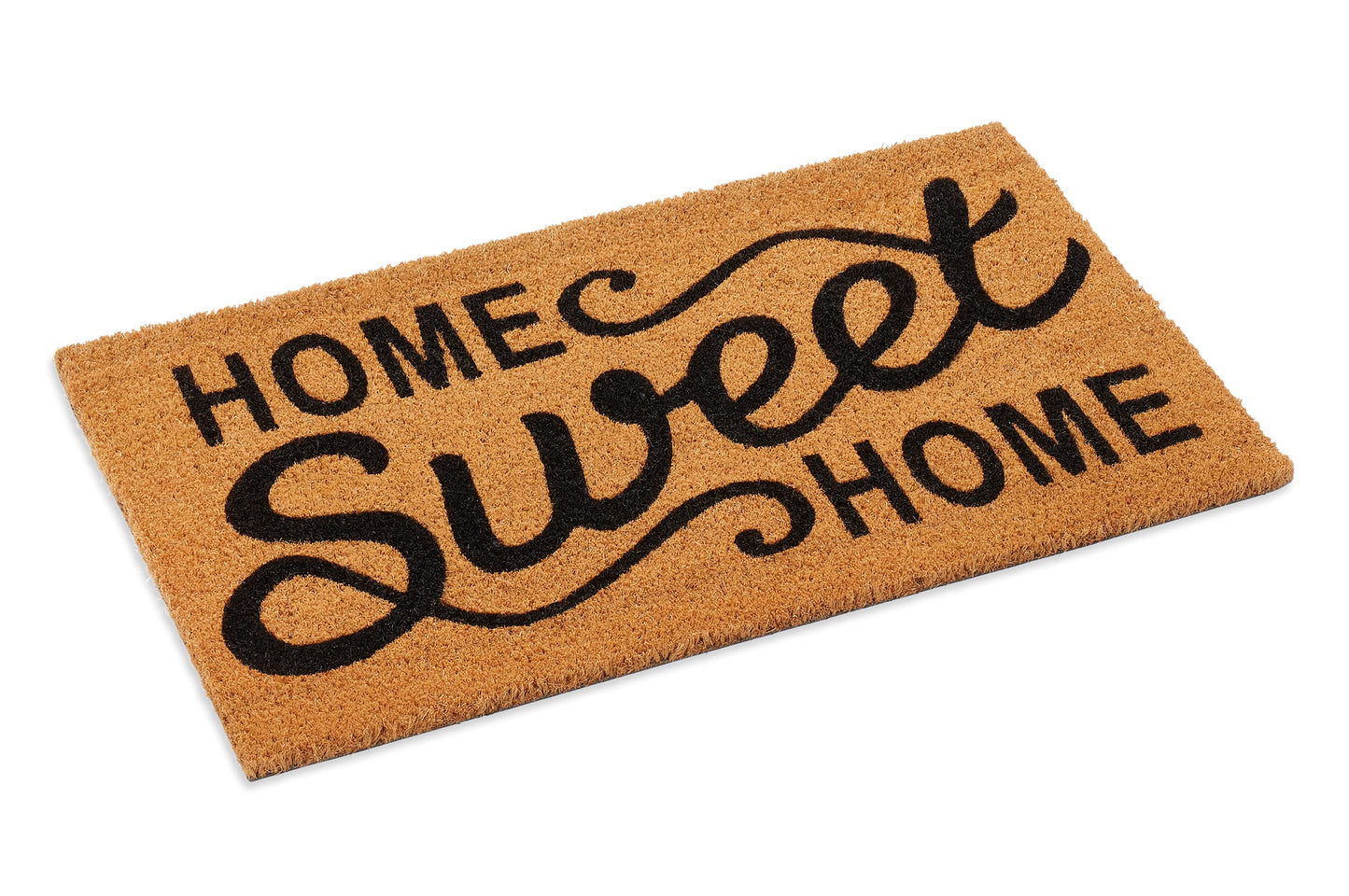 Home Sweet Home Coir Doormat with Non-Slip Vinyl Backing - main product photo
