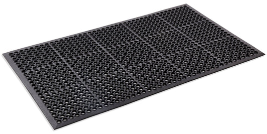 Anti-Fatigue Restaurant Rubber Mat, 3 x 5 ft - Default Title