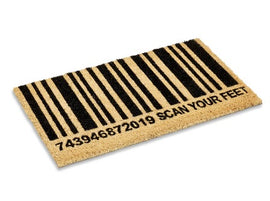 Scan Your Feet Doormat