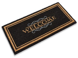 elegant welcome coco doormat