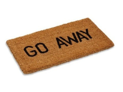 Go Away Coir Doormat - main product photo