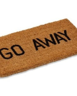 Go Away Doormat