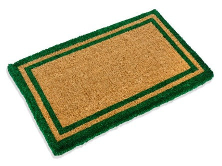 Green Border Coir Doormat - Thumbnail 2