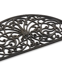 Rubber Grill Mat Half Round