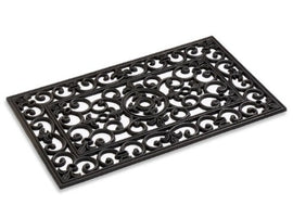 rubber scroll doormat