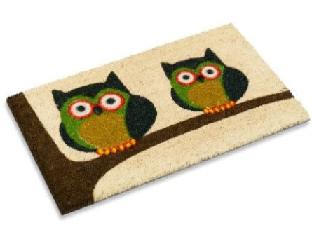 Twin Owl Coir Doormat